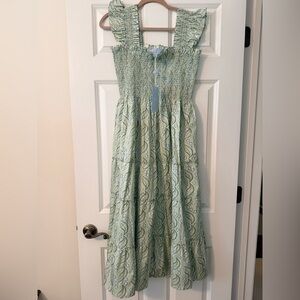 Hill House Ellie Nap Dress in Eucalyptus Floral